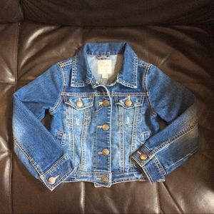 Like New Children’s Place Girls Denim Jacket 5/6